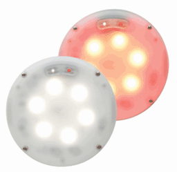 Показать детали для Whelen Interior Light, 6" Round Изображение Whelen Interior Light, 6" Round