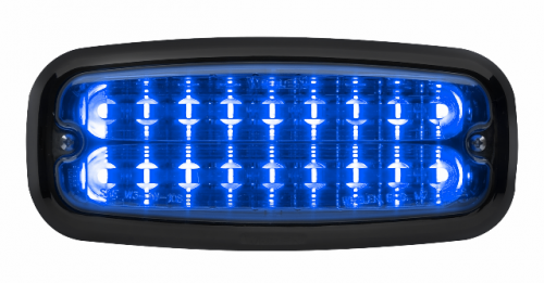 Frontblitzer Set 6 LED BULLITT ECE-R65 blau